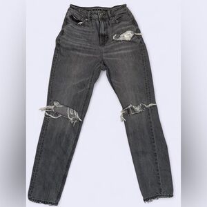 American Eagle Outfitters Ripped Gray Skinny Jeans